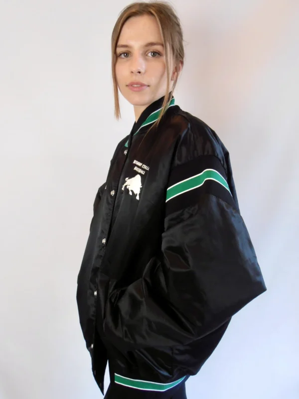 Vintage Bomber Jacket Black