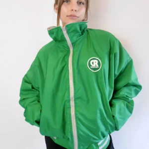 Vintage Bomber Jacket Green
